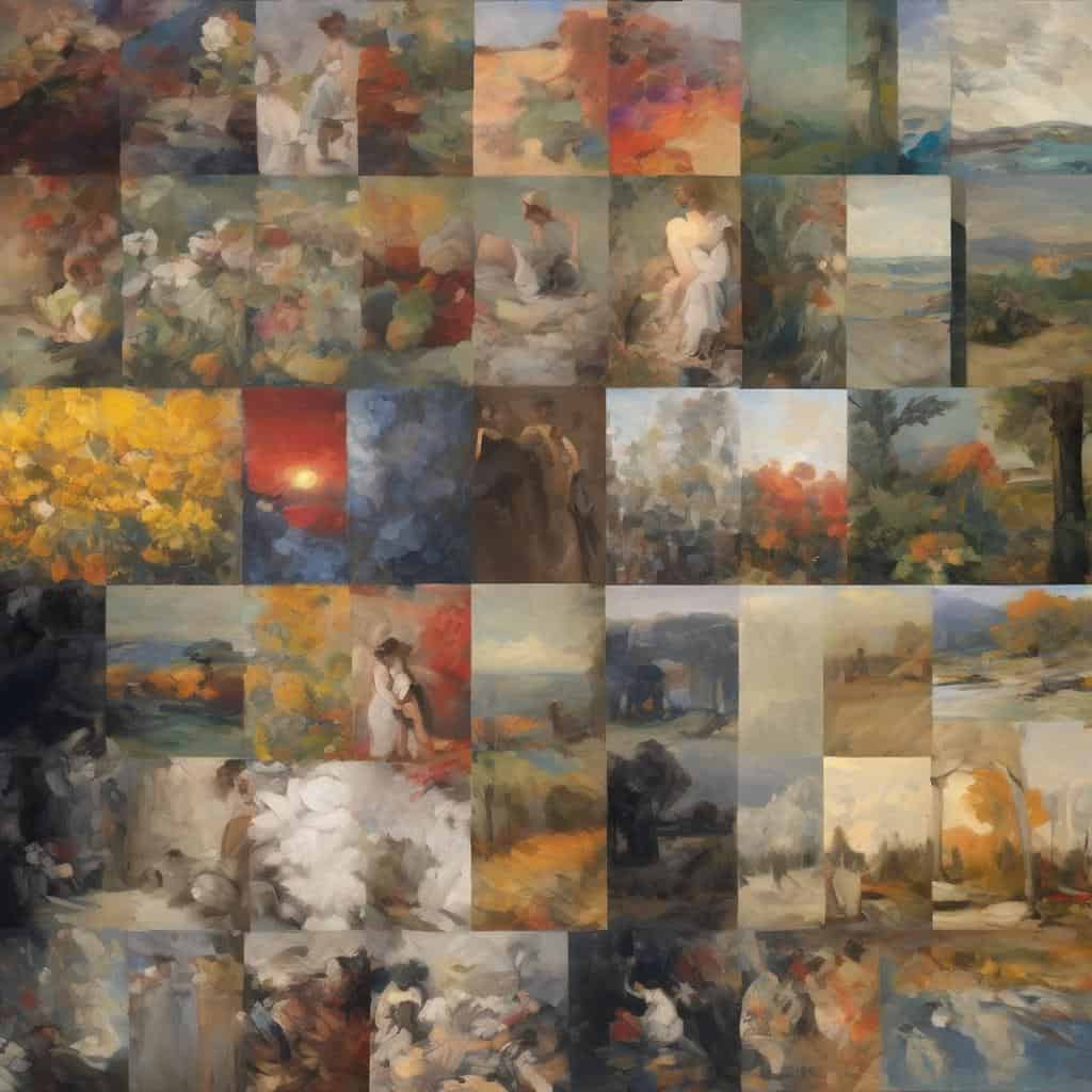 Ζωγραφική ως καθρέφτης της ανθρώπινης κατάστασης και συναισθημάτων, εκφράζοντας την εσωτερική ατμόσφαιρα και τοπία.